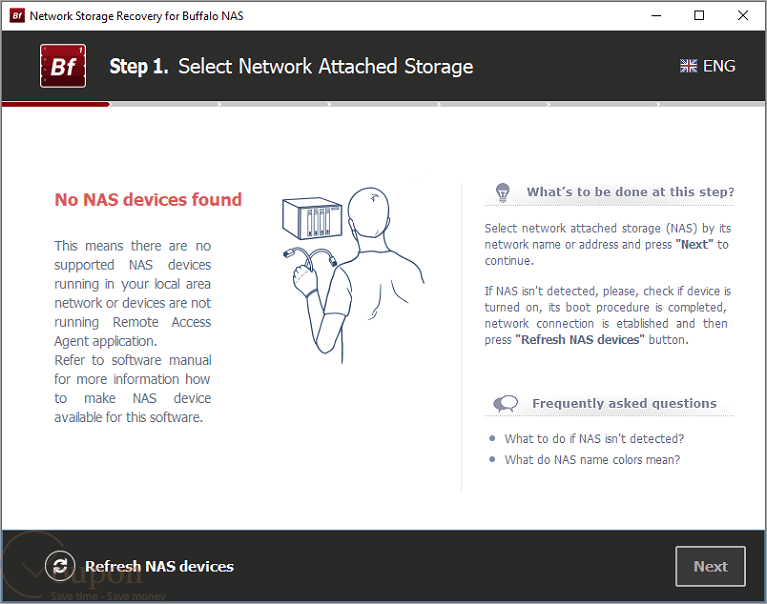 Ufs Explorer Network Storage Recovery Screenshot