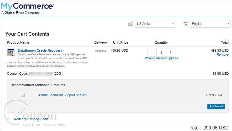 Datanumen Oracle Recovery Coupon Code