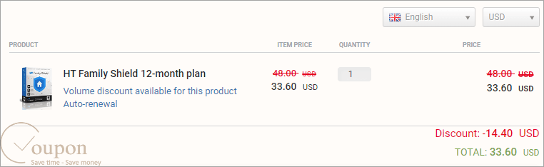Ht Family Shield Annual Plan Coupon Code