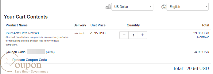Isumsoft Data Refixer Coupon Code
