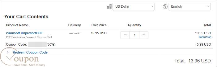 Isumsoft Unprotectpdf Coupon Code