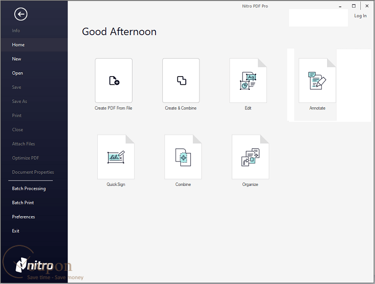 Nitro Pdf Pro Screenshot