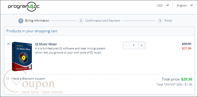 Program4Pc Dj Music Mixer Coupon Code