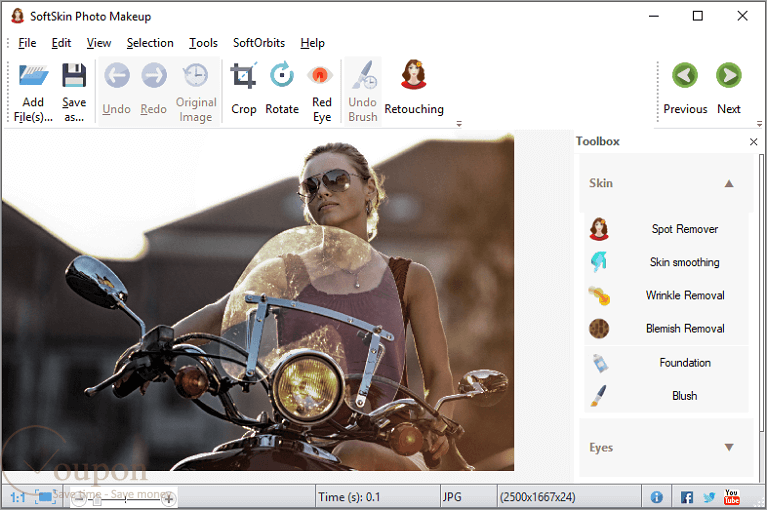 Softskin Photo Makeup Screenshot