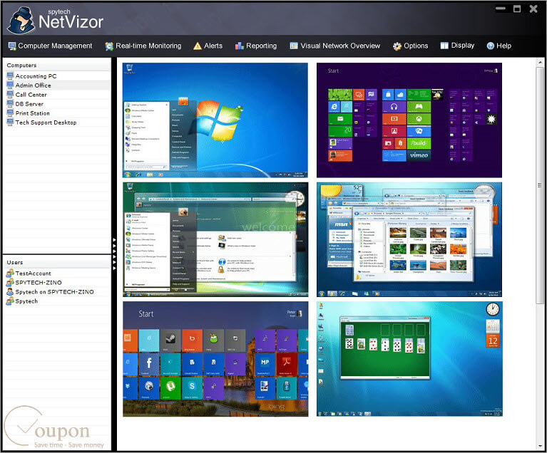 Spytech Netvizor Screenshot