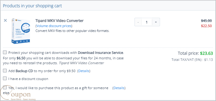 Tipard Mkv Video Converter Coupon Code