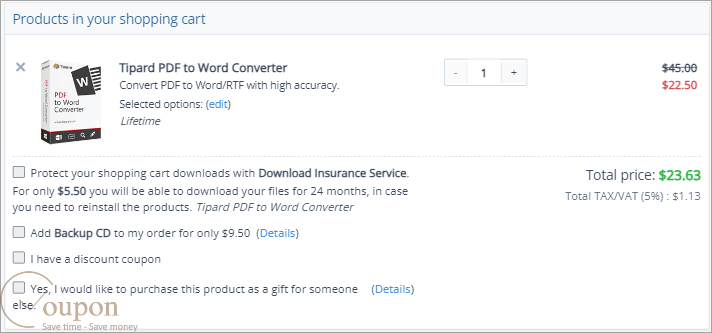Tipard Pdf To Word Converter Coupon Code