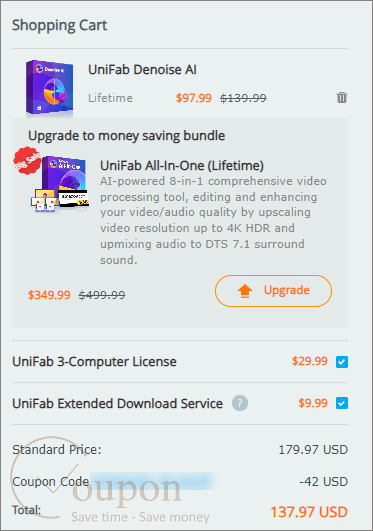 Unifab Denoise Ai Coupon Code