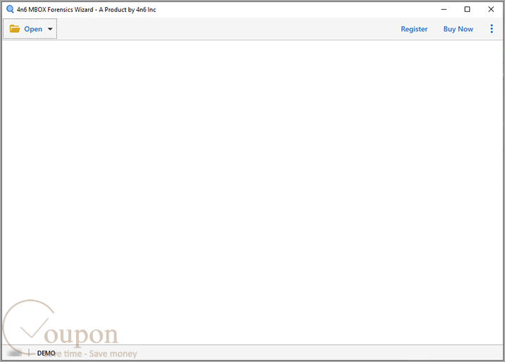 4N6 Mbox Forensics Wizard Screenshot
