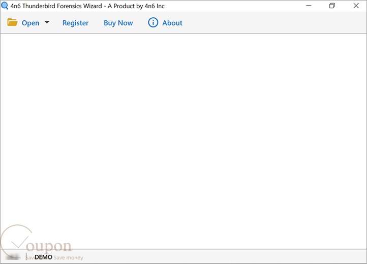 4N6 Thunderbird Forensics Wizard Screenshot