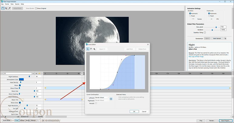 Filter Forge Animator Screenshot