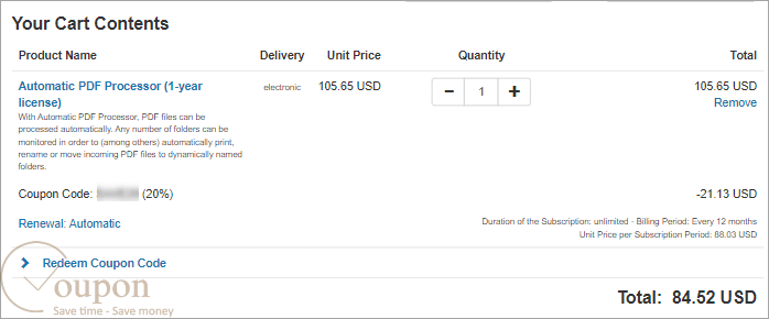 Gillmeister Automatic Pdf Processor Coupon Code