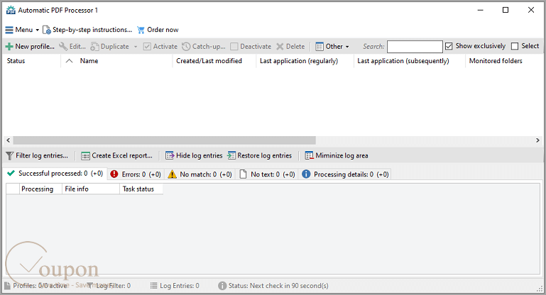 Gillmeister Automatic Pdf Processor Screenshot