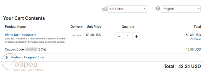 Gillmeister Word Text Replacer Coupon Code