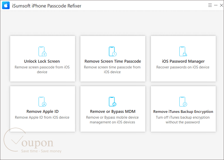Isumsoft Iphone Passcode Refixer Screenshot
