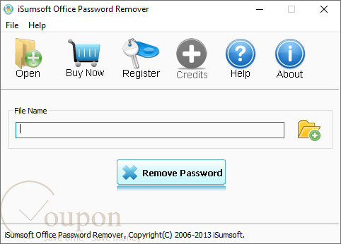 Isumsoft Office Password Remover Screenshot