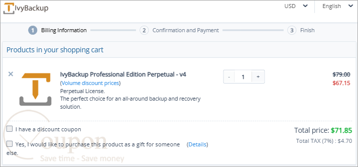 Ivybackup Coupon Code