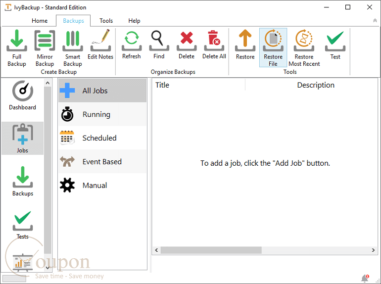 Ivybackup Screenshot