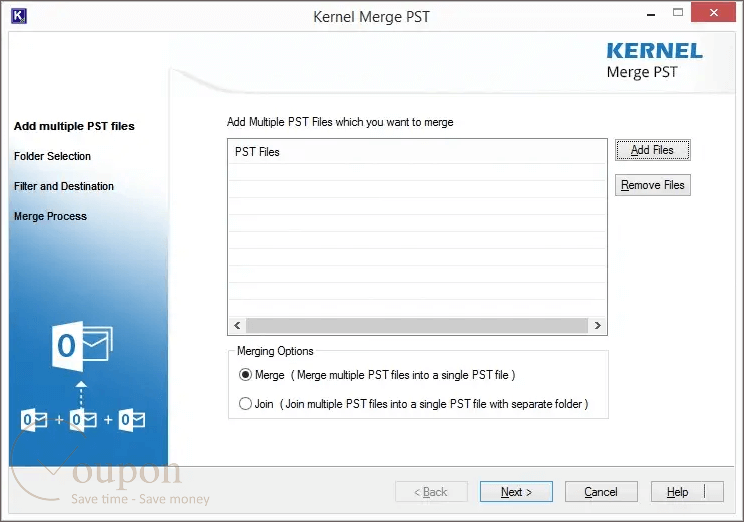 Kernel Merge Pst Screenshot