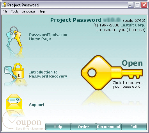 Lastbit Projectpassword Screenshot