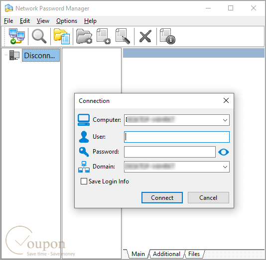 Network Password Manager Screenshot