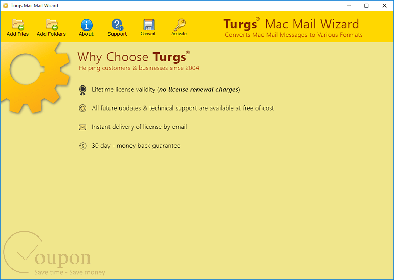 Turgs Mac Mail Wizard Screenshot