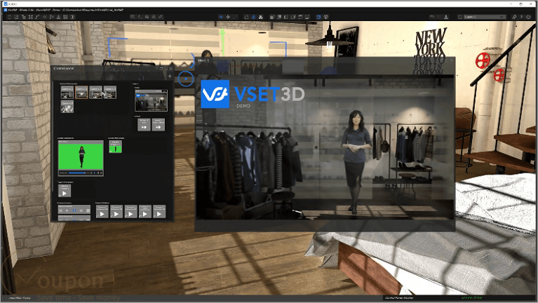Virtualsetworks Vset3D Screenshot