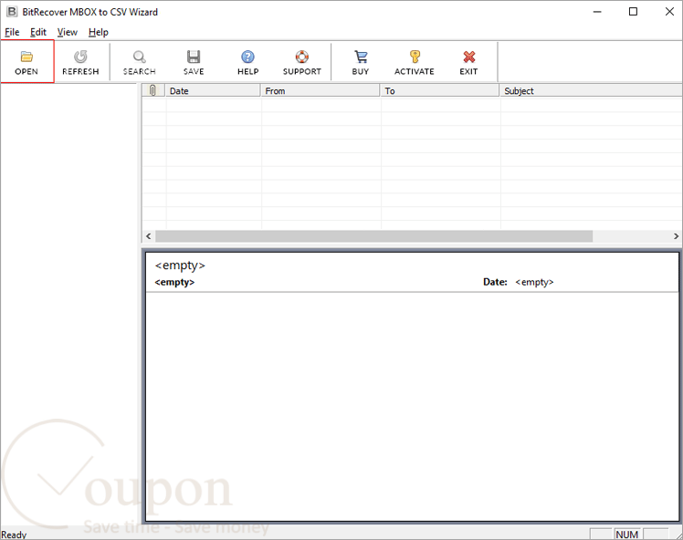 Bitrecover Mbox To Csv Wizard Screenshot