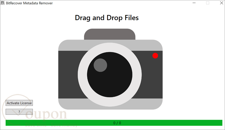 Bitrecover Metadata Remover Screenshot