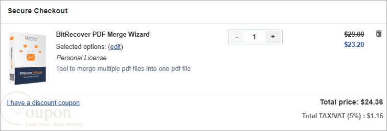 Bitrecover Pdf Merge Wizard Coupon Code