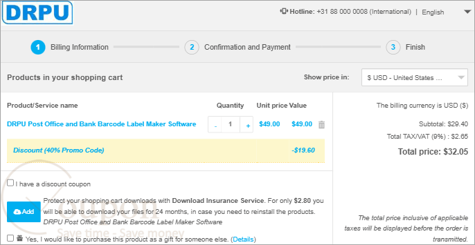 Drpu Post Office And Bank Barcode Label Maker Coupon
