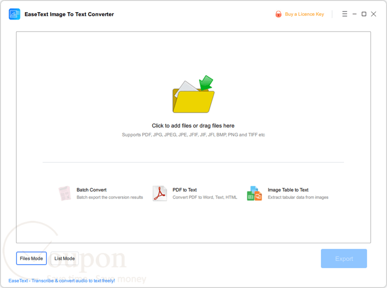 Easetext Image To Text Converter Screenshot