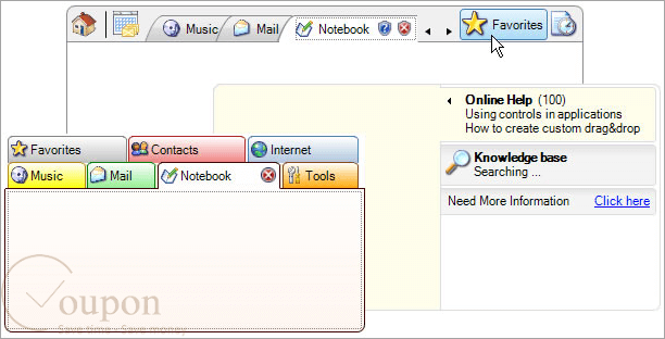 Integralui Tabcontrol Screenshot