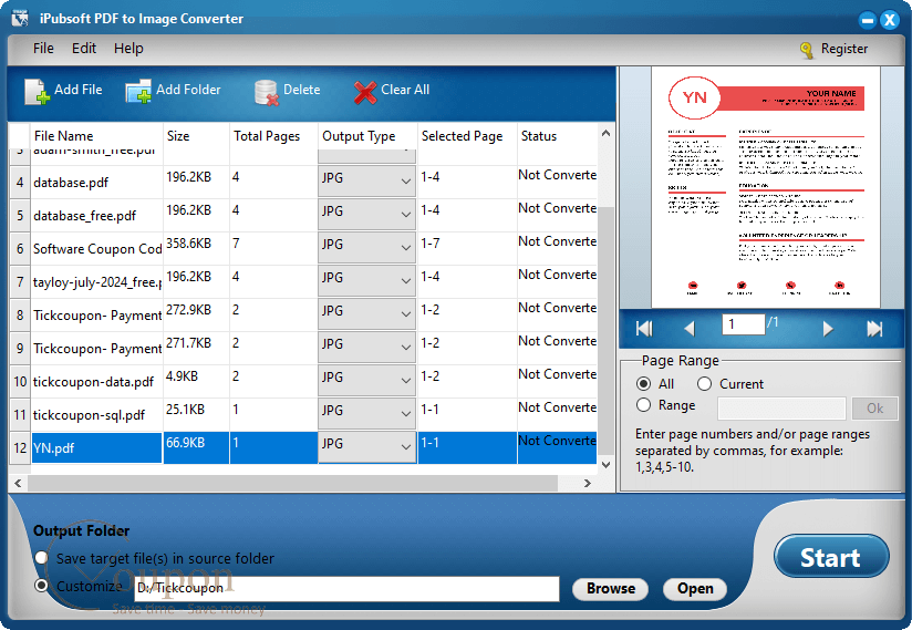 Ipubsoft Pdf To Image Converter Screenshotpng