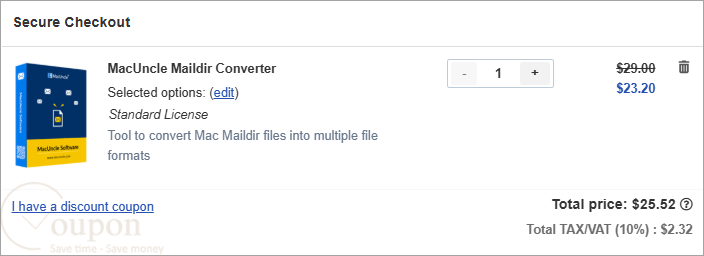 Macuncle Maildir Converter Coupon Code