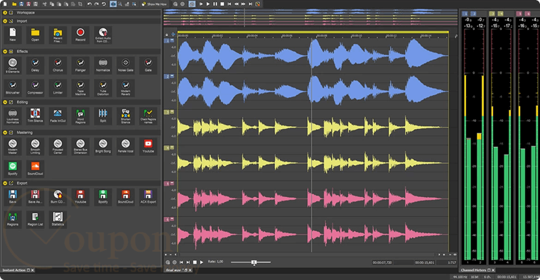 Sound Forge Audio Studio Screenshot