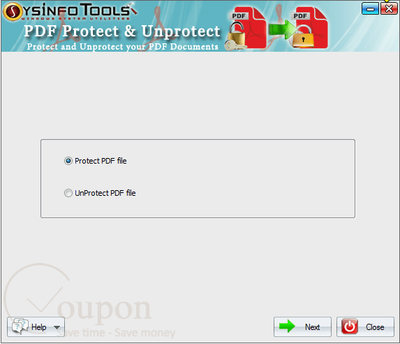 Sysinfo Pdf Protect And Unprotect Screenshots