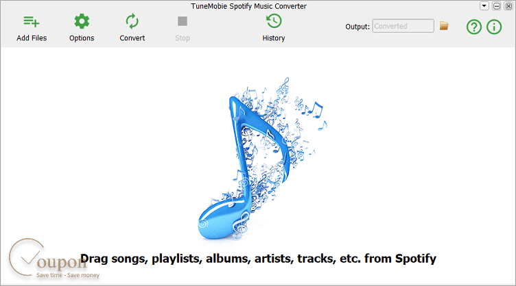 Tunemobie Spotify Music Converter Screenshot