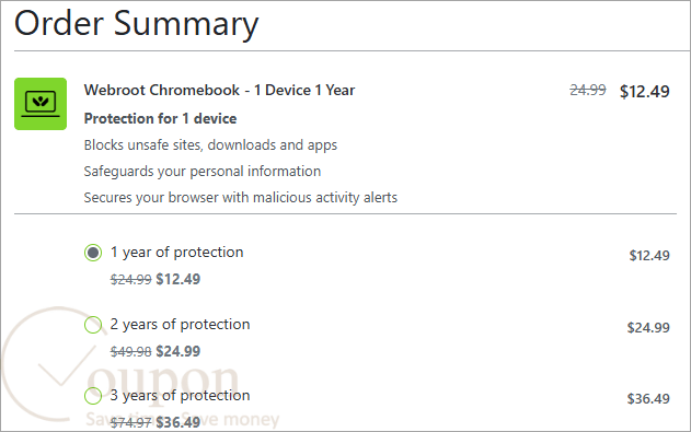 Webroot Chromebook Coupon Code