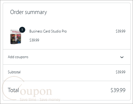 Business Card Studio Pro Coupon Code