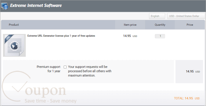 Extreme Url Generator Coupon Code