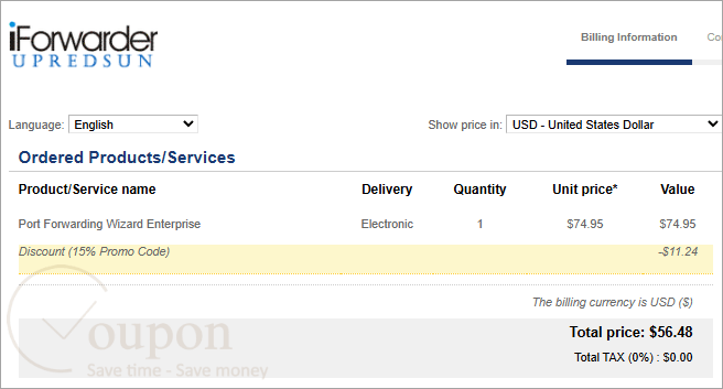 Port Forwarding Wizard Coupon Code