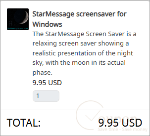 Starmessage Screensaver Coupon