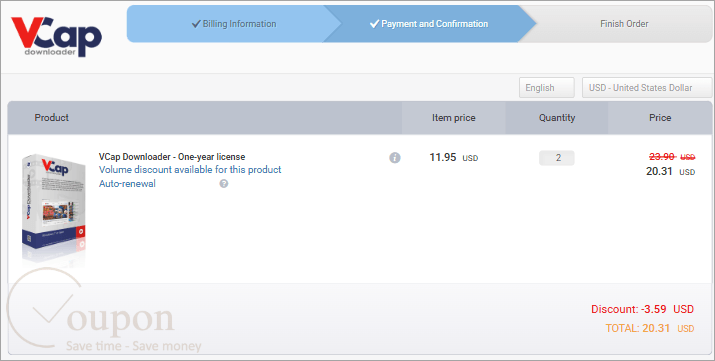 Vcap Downloader Coupon Code