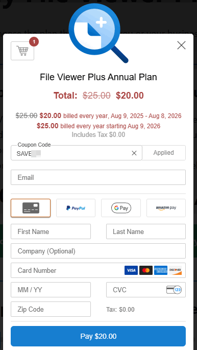 How To Use File Viewer Plus Coupon