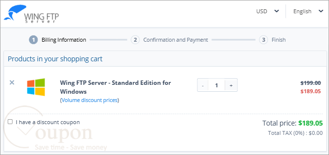 Wing Ftp Server For Windows Coupon Code