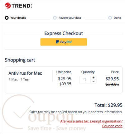 Antivirus For Mac Coupon Code