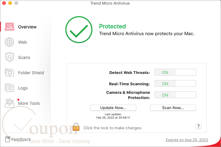 Antivirus For Mac Screenshot