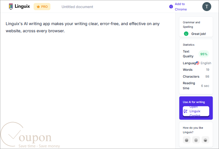 Linguix Screenshot