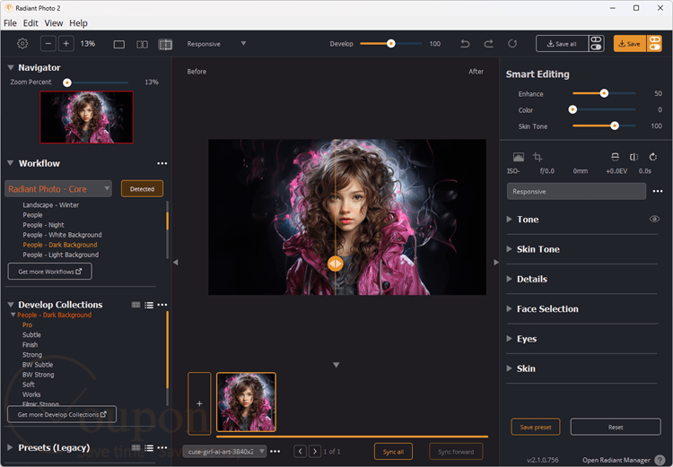 Radiant Photo 2 Screenshot